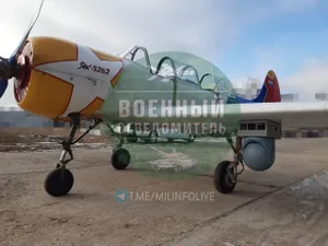 Rusia vrea să vâneze drone ale Ucrainei cu avioane din ’70. Yak-52B2 costă 50.000 € - FOTO defence-ua.com