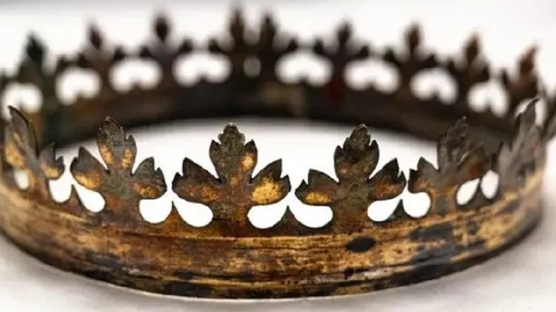 A fost regăsită coroana unui rege medieval din estul Europei