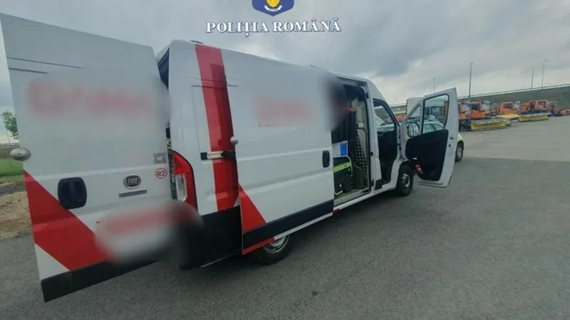 Ce s-a descoperit într-o autoutilitară pe A1? Au intrat pe fir polițiștii de Investigații Criminale
