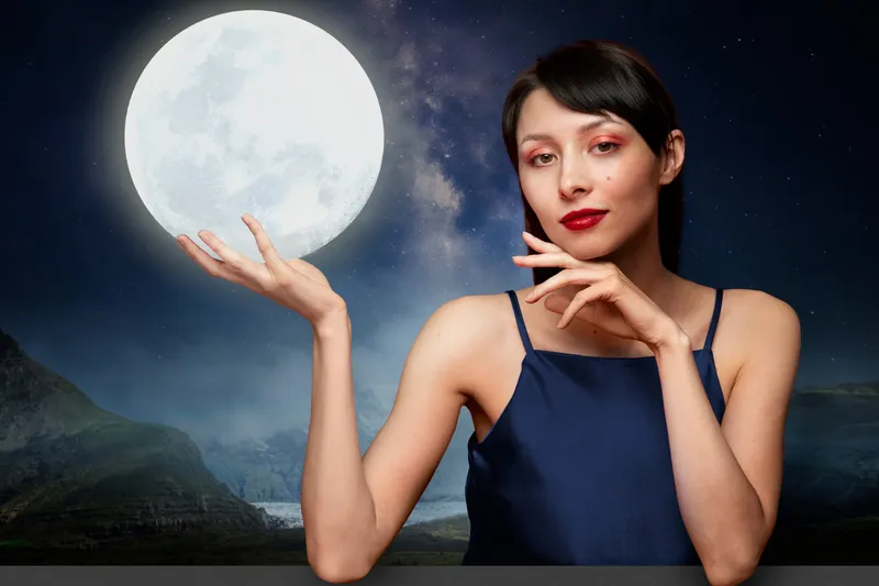 Luna pe cer - Foto: Freepik