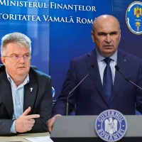 Simion Mutescu și Ilie Bolojan - Foto: Autoritatea Vamală / IlNQUAM PHOTOS