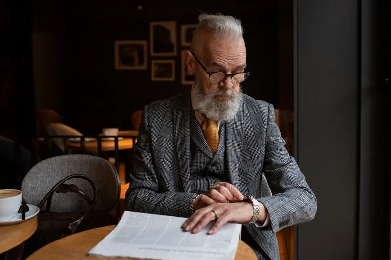 Pensionar Foto: Freepik (imagine cu rol ilustrativ)