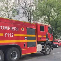 Incendiu la fabrica de apă minerală din Borsec - FOTO: Facebook/ ISU București _ilfov (ROL ILUSTRATIV)