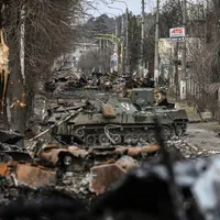 Bilanțul armatei ruse a ajuns la 13.800 de morți, 2624 de tancuri si vehicule de luptă distruse/FOTO: Twitter