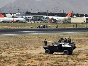 Aeroportul Kabul Foto: Facebook George Lawrence