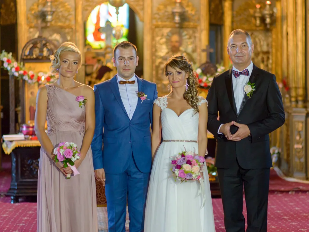 Mircea și Georgiana Drăghici, nași. Și de căsătorie, și de buget/FOTO: ziarulargesenilor.ro