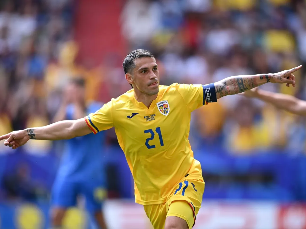 Nicolae Stanciu, declarat jucătorul meciului la finalul partidei cu Ucraina: „Cea mai fericită zi” - Foto: Profimedia Images