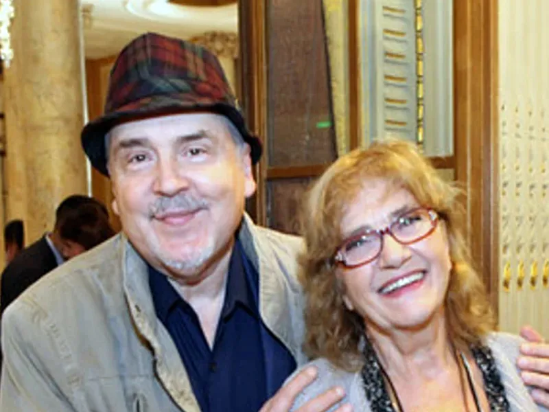 Cristina Deleanu şi soţul ei, actorul Eugen Cristea - Foto: Realitatea de Vaslui