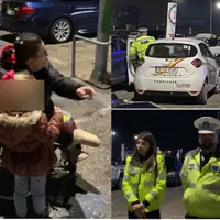 Polițiștii locali au ridicat mașina unei femei în cărucior ce parcase pe loc special amenajat Foto: captură Youtube