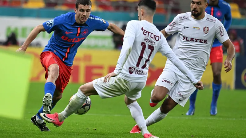 FCSB și CFR Cluj, remiză tensionată în Superliga. Becali:„Am greșit că nu l-am ținut pe Popa”