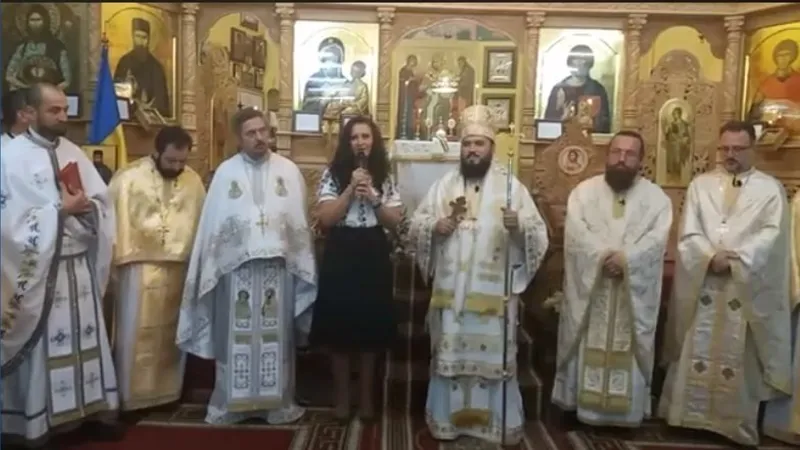 Ministrul Natalia Intotero a lansat platforma dedicată românilor din diaspora într-o biserică din Roma