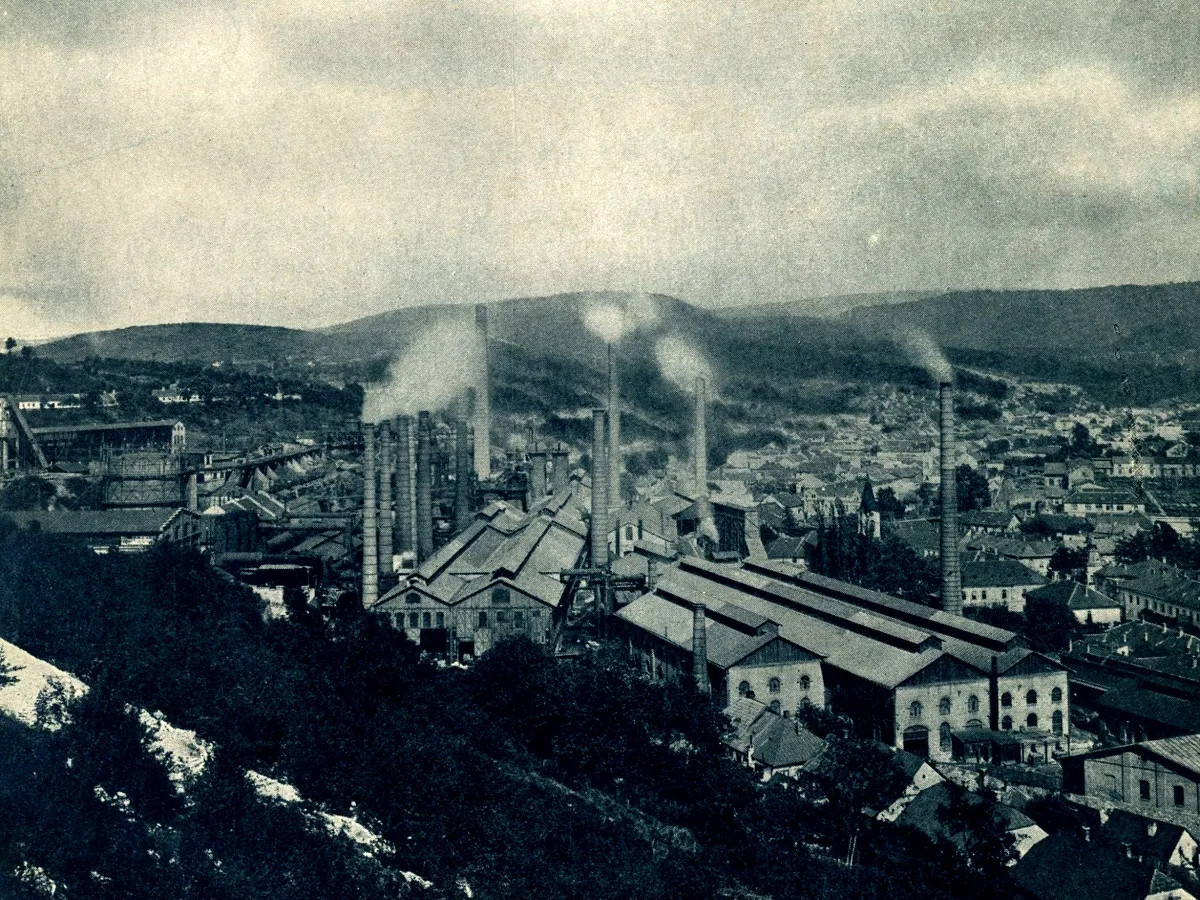 Uzinele Reșița în 1937