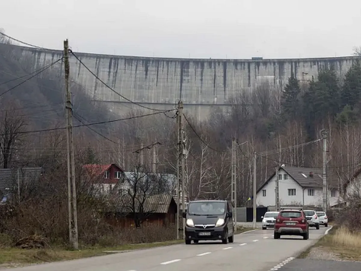Barajul Paltinu, de pe Valea Doftanei - Foto: INQUAM PHOTOS/Ovidiu Micsik