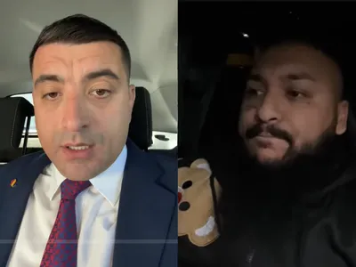 De ce i-a spus manelistul Dani Mocanu lui George Simion că nu va fi președinte Foto: captură Youtube