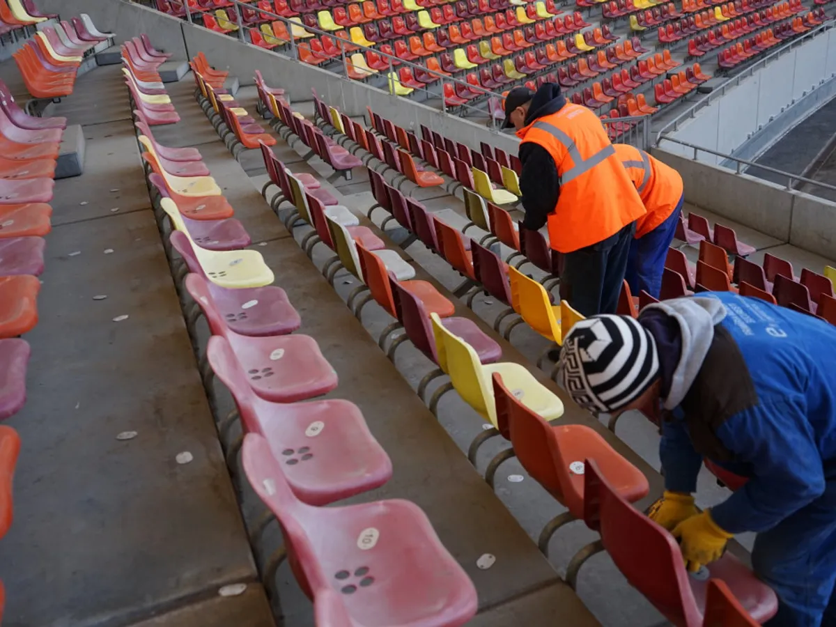 Bucureştiul se află printre cele opt oraşe care au confirmat că vor permite accesul spectatorilor, 13.000, la meciurile pe care Arena Naţională le va găzdui. / Foto: digisport.ro