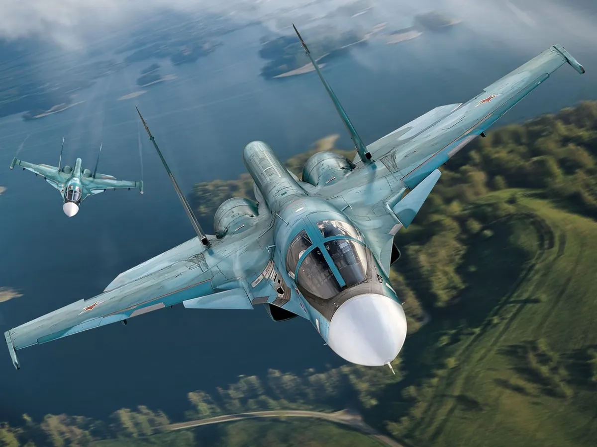 Avioane de război rusești - Su-34 - Foto: Profimedia images