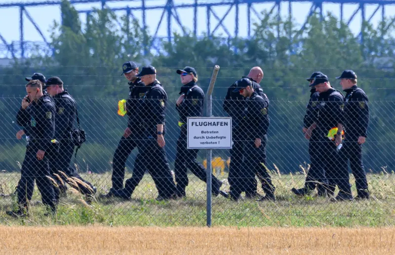 Poliția germană a str&acirc;ns toate probele de la aeroportul Leipzig privind sabotajul cu drone - Foto: Profimedia Images