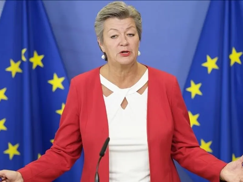 Ylva Johansson, comisarul UE pentru Afaceri Interne/foto: afp