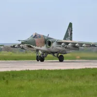 Încă un Su-25, mândria Rusiei, doborât de Cazacii Negri Foto: profimediaimages
