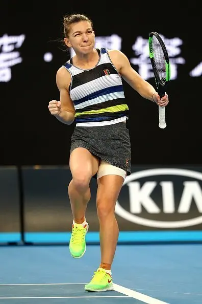 Simona Halep a obținut o victorie importantă la Sidney. Foto Getty Images