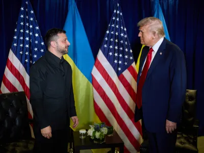 Zelenski alături de Trump - Foto: Profimedia Images
