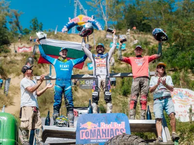 Podiumul la Gold la Romaniacs 2026 - Foto: Tibi Hila