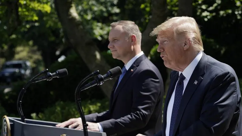 Andrzej Duda și Donald Trump// Foto: Guliver/ Getty Images