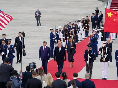 Xi Jinping și Donald Trump - Foto: Profimedia images