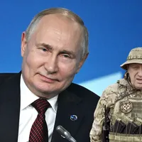 Vladimir Putin și Evgheni Prigojin - Foto: Profimedia images