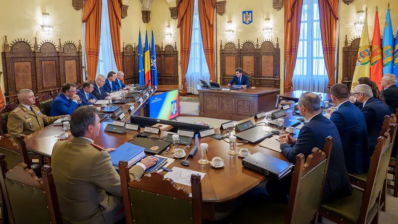 Prima ședință CSAT din mandatul lui Nicușor Dan. Războiul din Ucraina, evaziunea fiscală, pe listă- Foto: Administrația prezidențială