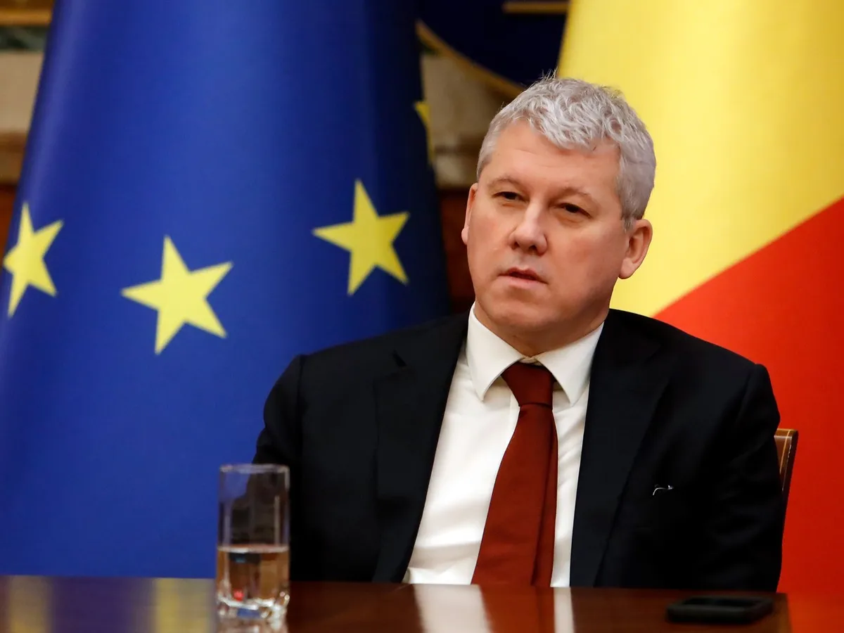 Cătălin Predoiu, ministrul interimar al MAI - Foto: Profimedia Images