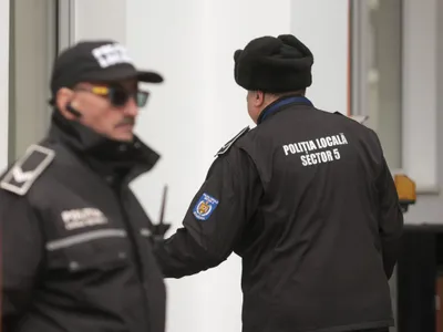 Poliţişti locali de la Primăria Sectorului 5 - Foto: INQUAM PHOTOS/George Călin