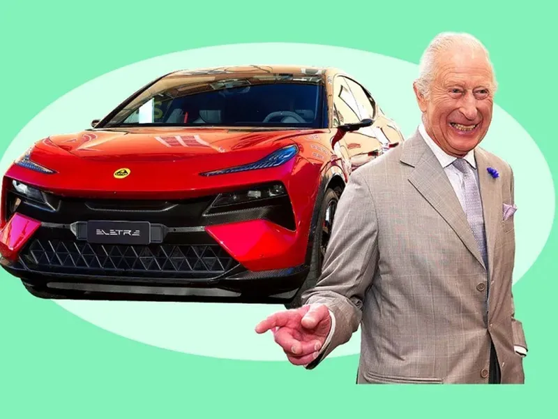 Regele Charles și-a luat mașină electrică chinezească de 200.000 € - Foto: thetimes.com