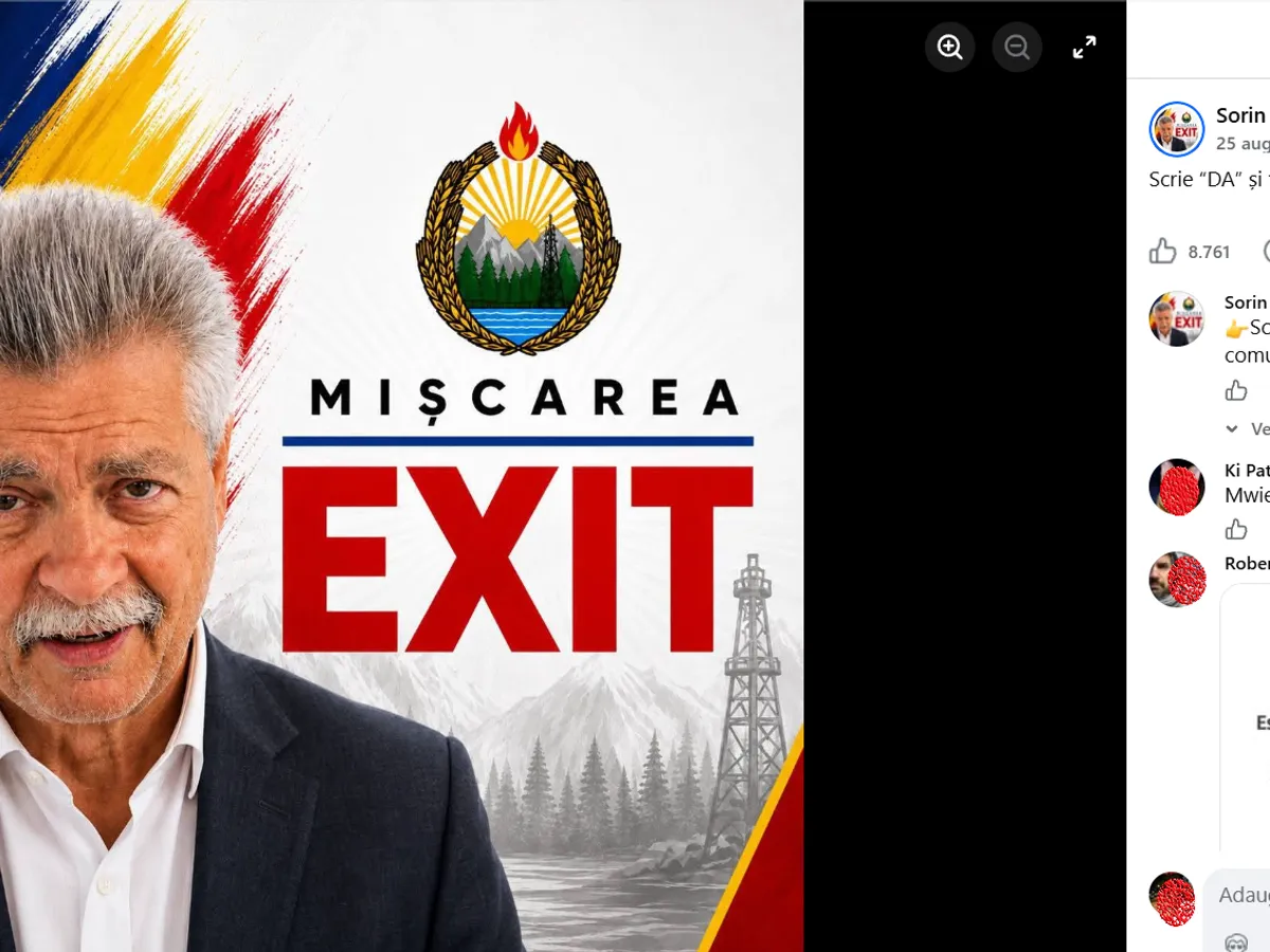 Vântu vrea Ro Exit - Foto: Facebook / SOV