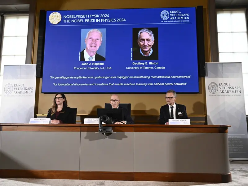 Premiul Nobel pentru Fizică, câștigat de  John Hopfield şi Geoffrey Hinton. Ce au descoperit - Foto: Profimedia Images