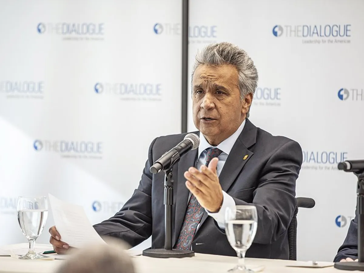 Lenin Moreno, președintele Ecuadorului