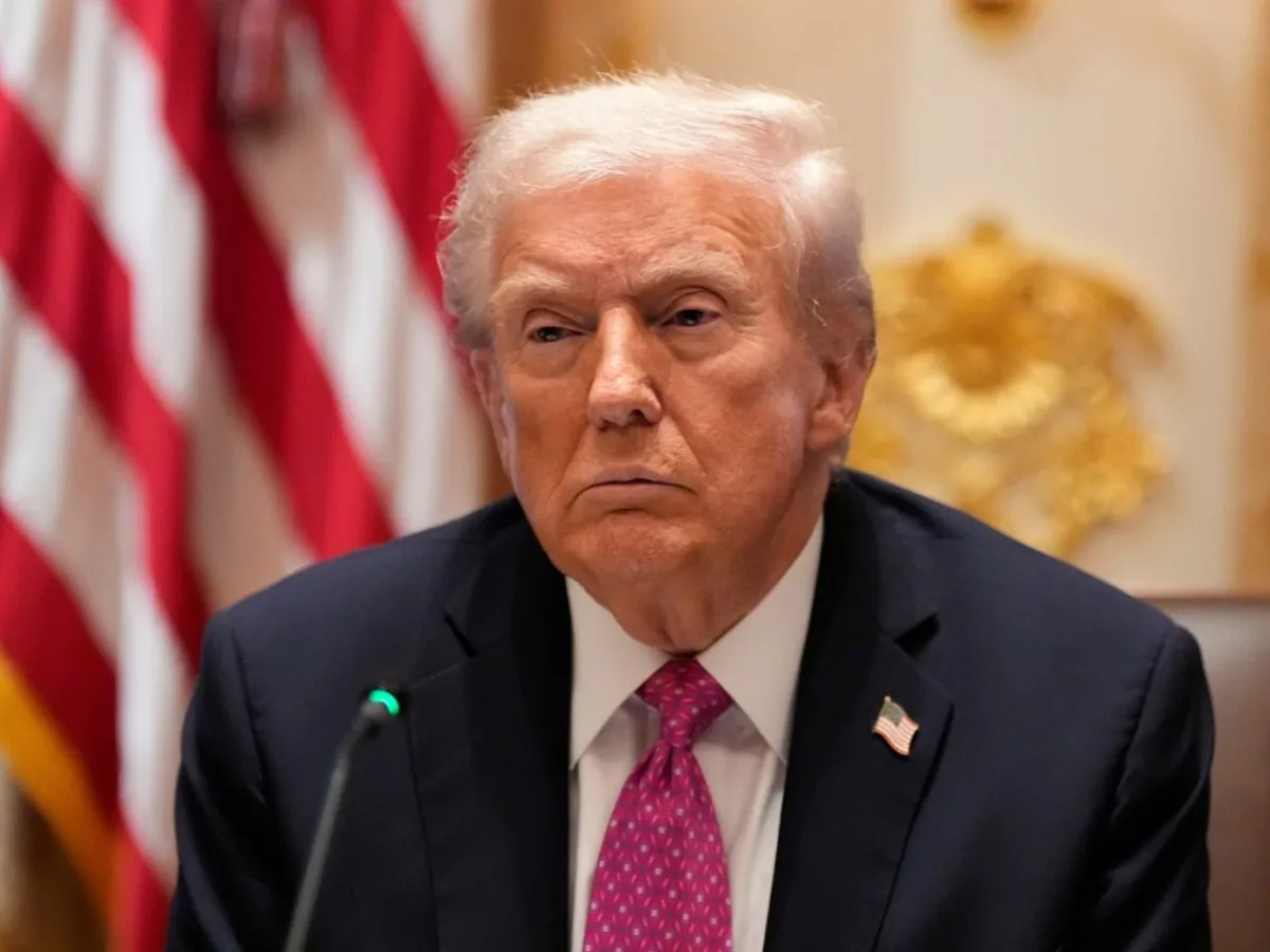 Donald Trump, la discuţia cu Zelenski de dinaintea unei cine, la Casa Albă - Foto: Profimedia Images