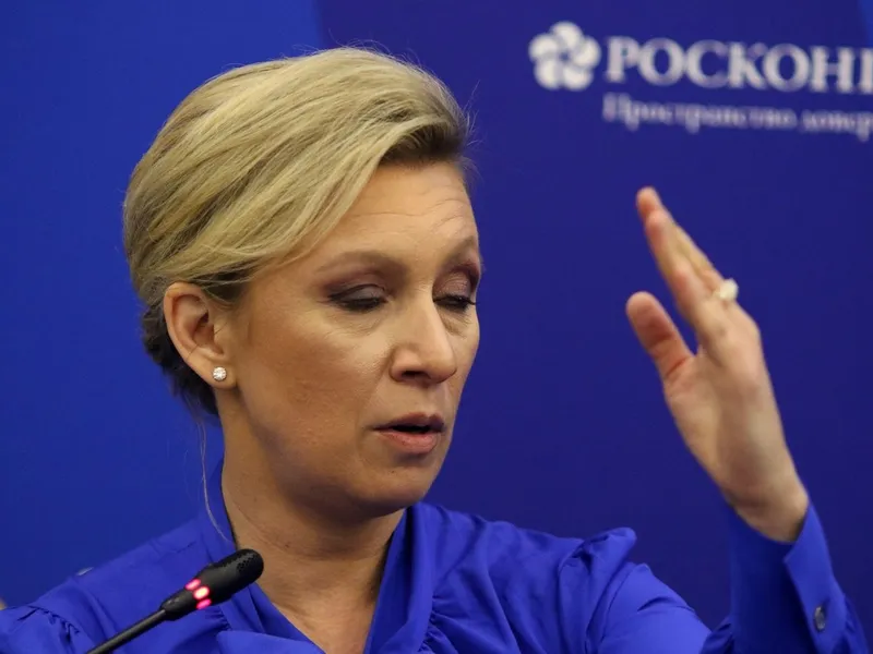 Purtătoarea de cuvânt a Ministerului rus de Externe, Maria Zaharova - Foto: Profimedia Images