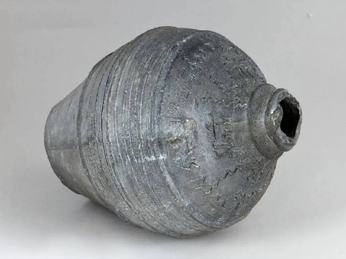 Vasul de ceramică de la Capidava - Foto: MNIR