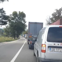 Coloană obișnuită pe Centura Vâlcea