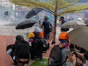 Hong Kong e în mijlocul unui protest uriaș. Foto Getty Images