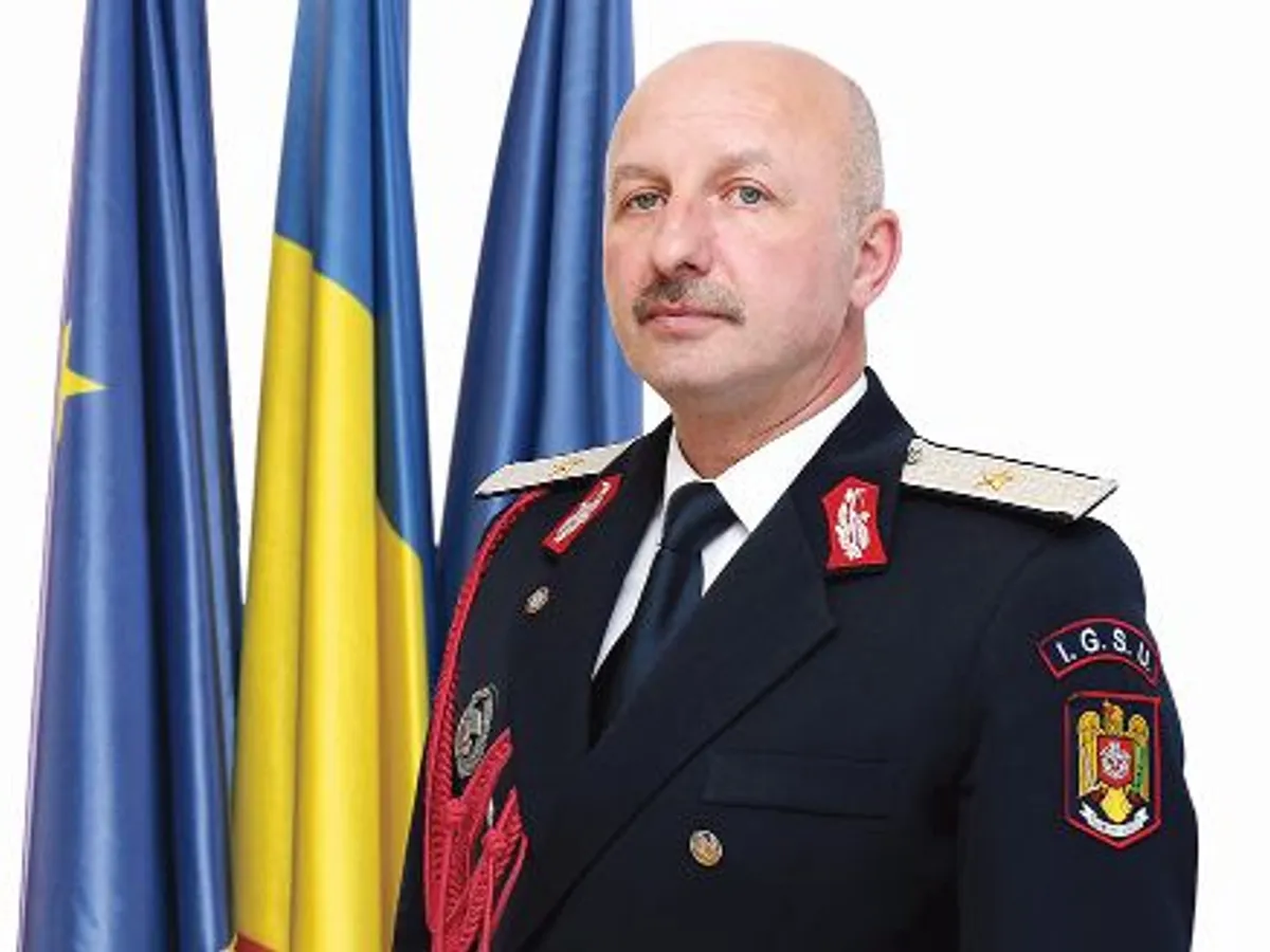 Generalul Paul Iamandi, șeful Inspectoratului General pentru Situații de Urgență