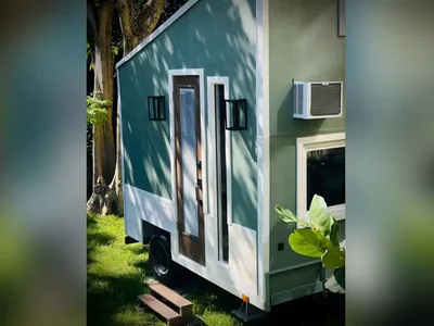 Cum arată „nano-casa” de 23.000 $? Are 3,5 metri lungime, baie, bucătărie, living și pat dublu - Foto: newatlas.com