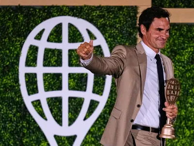 Roger Federer, în lacrimi la ceremonia Hall of Fame. Mesajul emoționant al legendarului tenismen - Foto: Profimedia Images