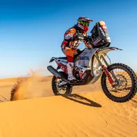 Riderul român Mani Gyenes, la Dakar 2020