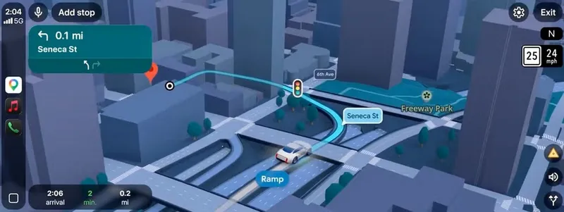 Noua aplicație Google Maps pentru șoferi - Foto: Google