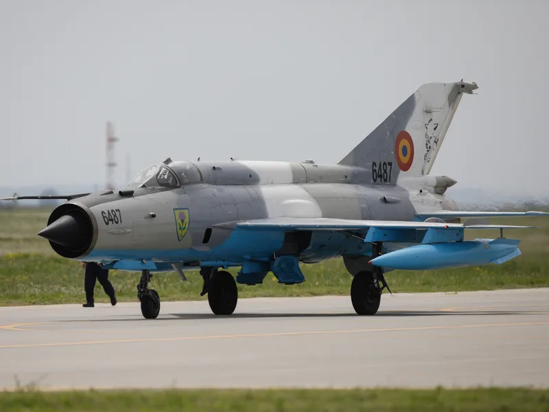 Cum putem transforma vechile MiG-21 în rachete de croazieră. Câte mai avem și ce performanțe ar avea - FOTO: Inquam Photos / George Călin