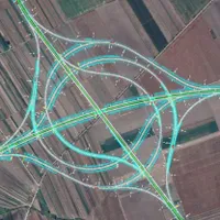 Unde se construiește prima intersecție de autostrăzi de tip turbion din România - Foto: CNAIR