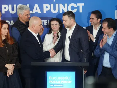 Ciprian Ciucu și Ilie Bolojan Foto: Profimedia Images