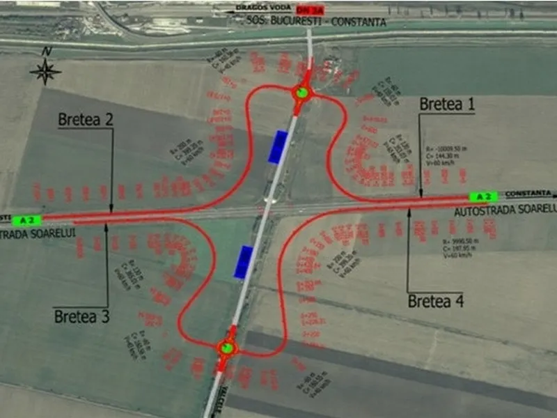 Trei noduri de autostradă, peste 35.000.000 €. Unde vor fi construite? - Foto: Facebook/Cristian Pistol